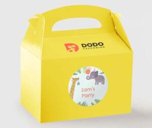 Birthday Party Food Boxes 